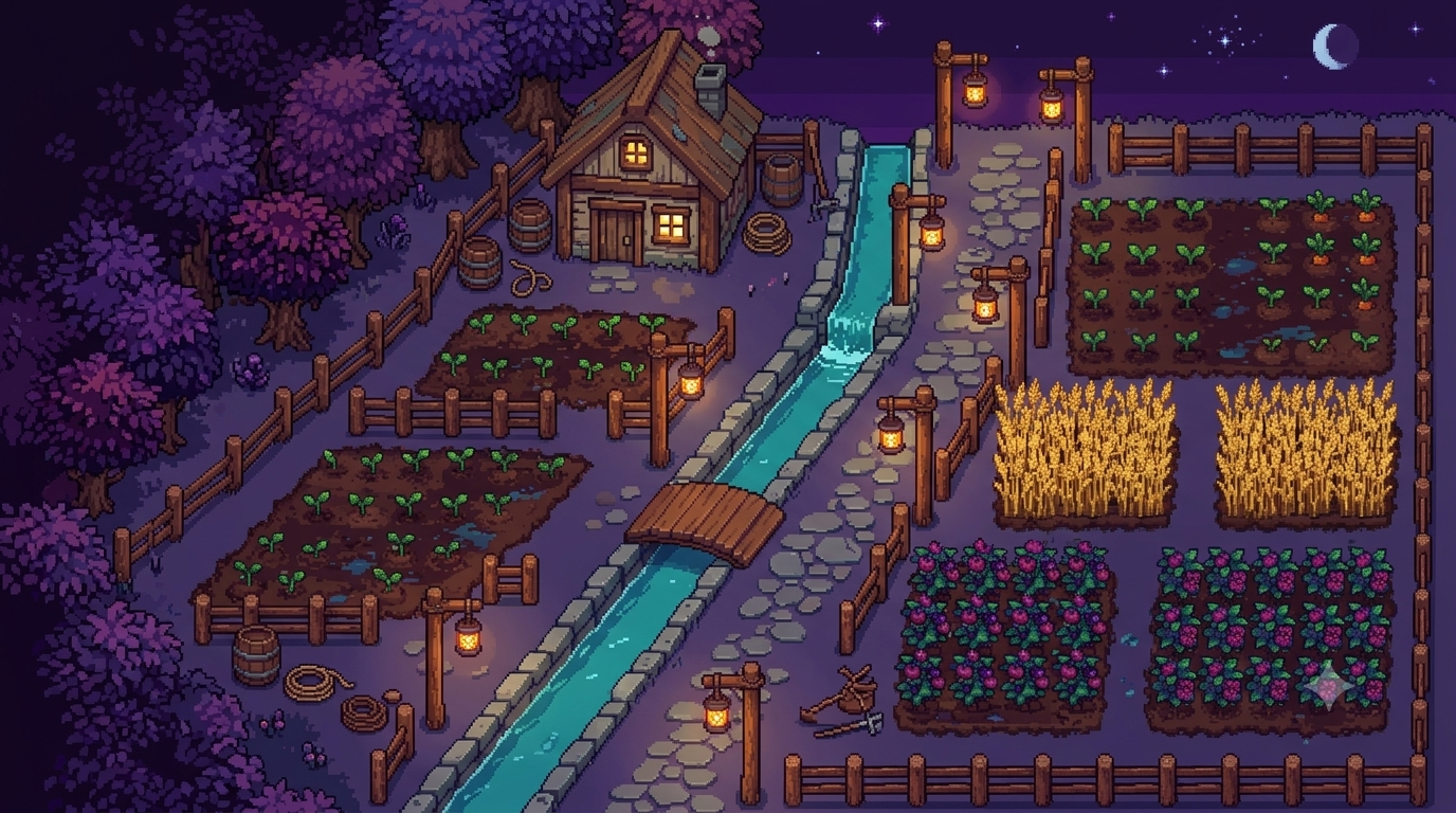 Living Plots and Crops